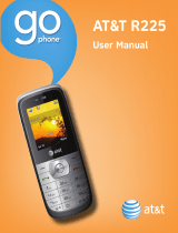AT&T GoPhone R225 User manual