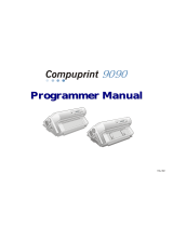 Compuprint 9090 User manual