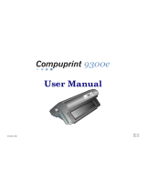 Compuprint 9300e User manual