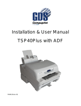 Compuprint TSP40plus Installation guide