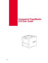 Compuprint PageMaster 210 - 280 User manual