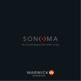 Sonoma Sonoma M1  Quick start guide