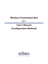 Silex Z-1 User manual