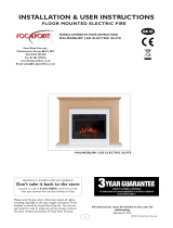 Focal Point Malmesbury LED Electric Suite User manual