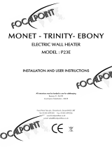 Focal Point Trinity Electric Wall Mounted User manual