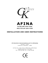 CK Fires Afina Multiflue User manual