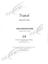Focal Point Signal Electric Fire User manual
