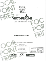 Focal Point Vectaflame electric fire User manual