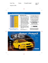 Mazda Protege5 2002 Owner's manual