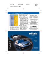 Mazda 2002 Millenia Owner's manual