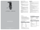 Matrix G3-S77 Owner's manual