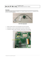 Matrix CXP Owner's manual