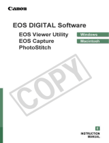 Canon EOS D60 User manual