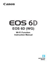 Canon EOS 6D User manual