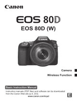 Canon EOS 80D User manual
