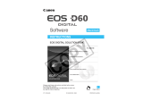 Canon EOS D60 Operating instructions
