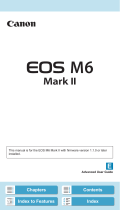 Canon EOS M6 Mark II User guide