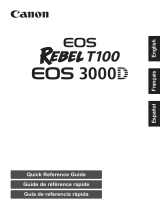 Canon EOS Rebel T100 Reference guide