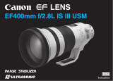 Canon EF 400mm f/2.8L IS III USM Owner's manual
