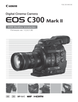 Canon EOS C300 Mark II Owner's manual