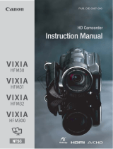 Canon LEGRIA HFM307 User manual