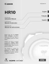 Canon VIXIA HR10 Owner's manual