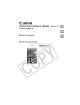Canon ZR400 User manual