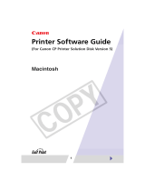 Canon SELPHY CP510 Owner's manual
