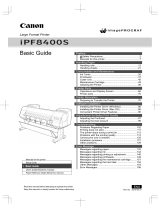 Canon imagePROGRAF iPF8400S Owner's manual