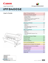 Canon imagePROGRAF iPF8400SE User guide