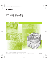 Canon ImageCLASS MF7280 Owner's manual