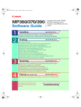Canon MultiPASS MP370 Owner's manual