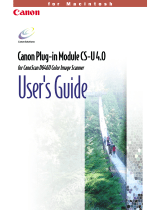 Canon CanoScan D646U Owner's manual