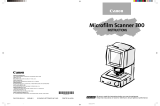 Canon Microfilm Scanner 300 Owner's manual