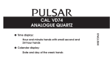 Pulsar VD74 Operating instructions