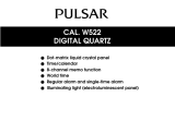 Pulsar W522 Owner's manual