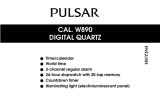 Pulsar W890 Owner's manual