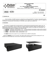 Pulsar ARAD3 Operating instructions