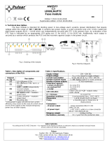 Pulsar AWZ577 Operating instructions