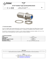 Pulsar GF-GF Operating instructions