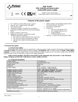 Pulsar PSB-751250 Operating instructions