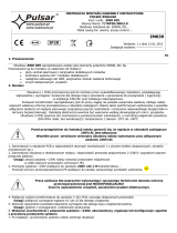 Pulsar AWO039 Operating instructions