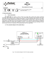 Pulsar AWZ518 Operating instructions