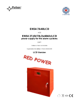 Pulsar EN54-7A40LCD Operating instructions