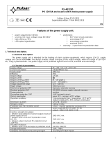 Pulsar PS-401230 Operating instructions