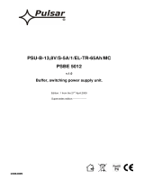 Pulsar PSBE5012 Operating instructions