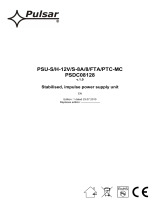 Pulsar PSDC08128 Operating instructions