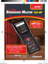 Laser Dimension Master 165-BT User guide