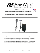 AmpliVox SW635 User manual