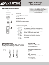 AmpliVox S1623 User manual